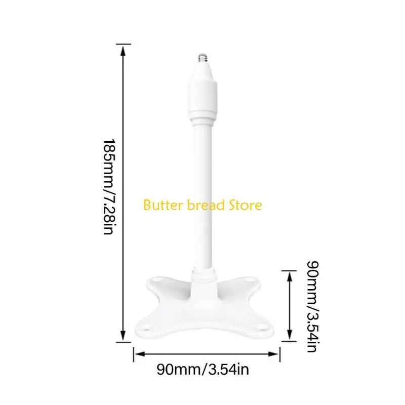 W89C 360 度調整可能なヘビーデューティ耐候性カメラ取付ブラケット屋内屋外使用用防食コーティング