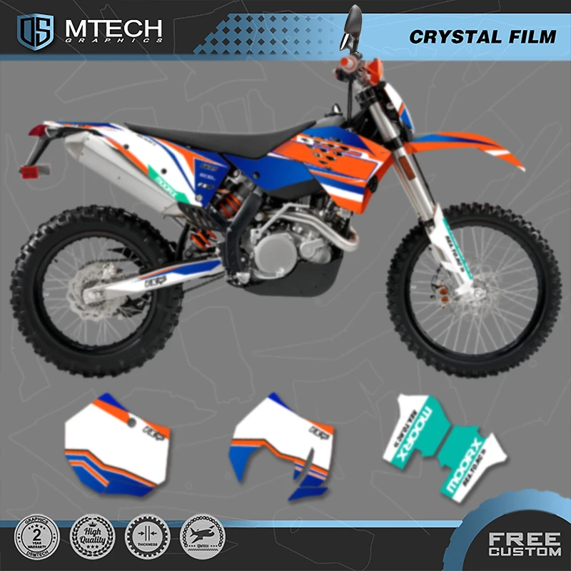 

Комплекты наклеек с графикой мотоцикла DSMTECH для KTM SX SXF 2007 2008 2009-10 EXC EXCF 125 250 300 450 2008 2009 2010-11 008