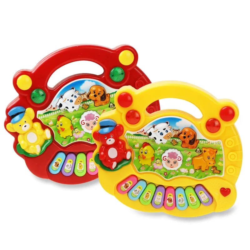 Baby Animal Sound Music Toys, Música Brinquedos, Piano, Teclados, Instrumentos Elétricos Independentes, Educação Infantil