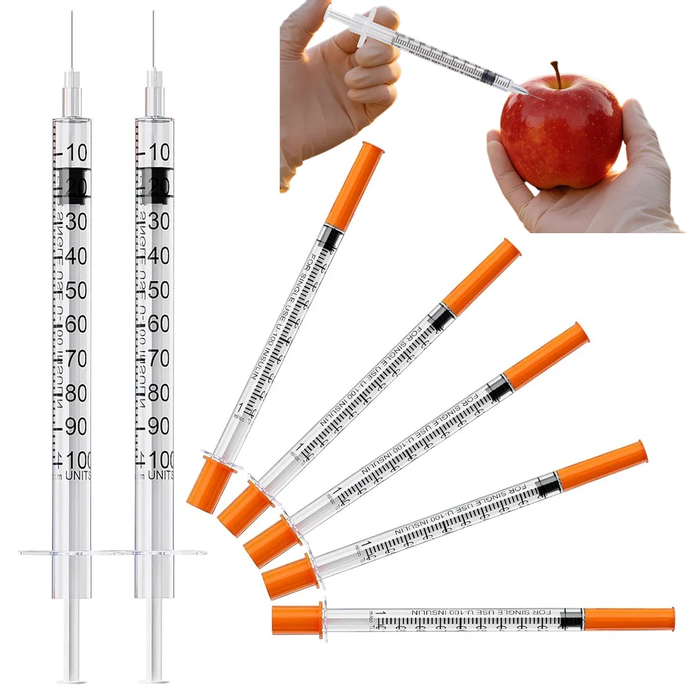 1ml 31g 5/16" Spritze, speziell für Laborbedarf, einzeln verpackt – Detail 4