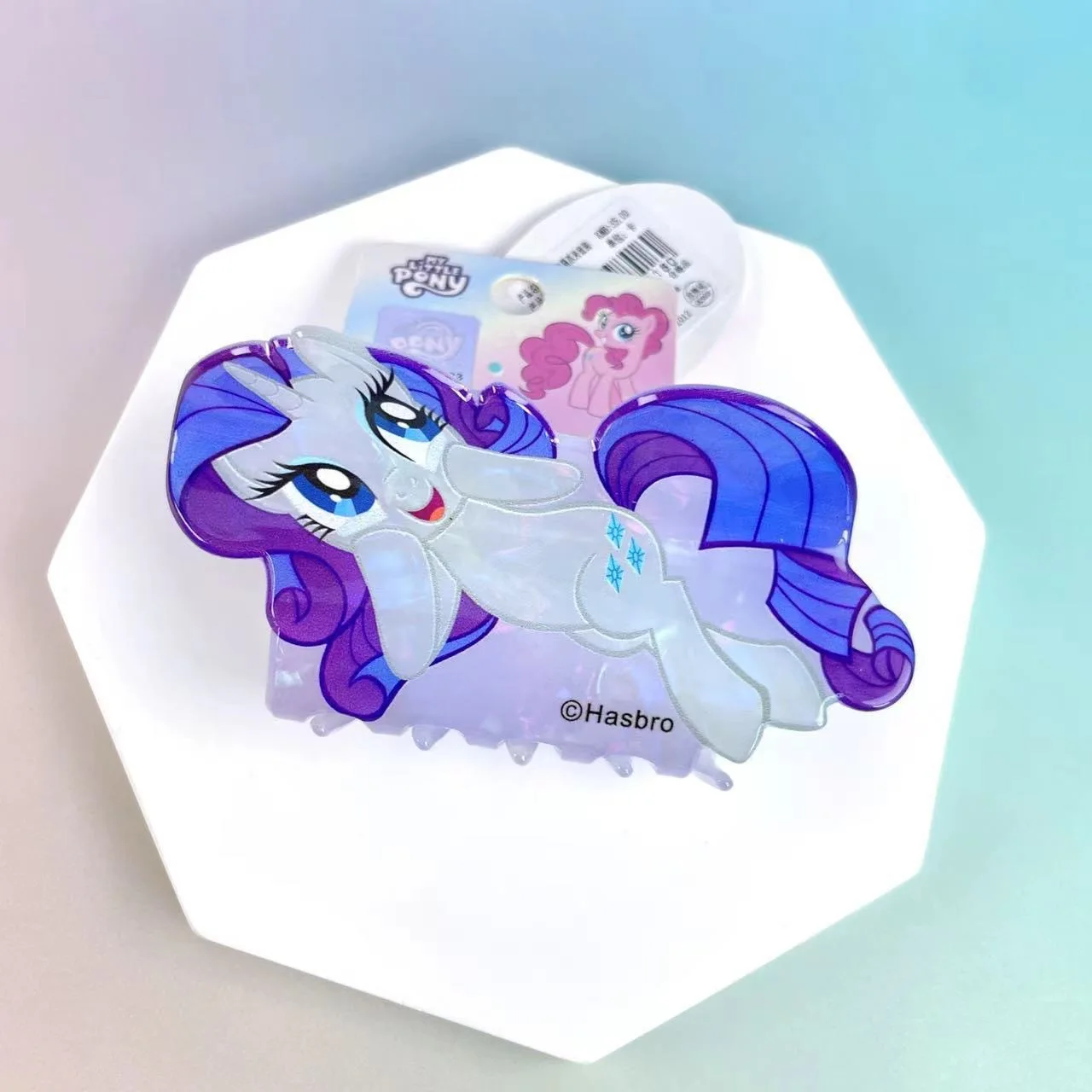 Hasbro My Little Pony Shark Hair Claw Clips Cute Cartoon Ponies Hair Barrettes Fashion Women Hair Accessories Girls Gift view 6