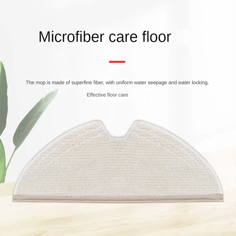 12PCS Replacement Parts For Roborock Q8 Max / Q8 Max+ Robot Vacuum Cleaner Mop Cloths Rags Accessories Spare Parts Mop Pads image 2