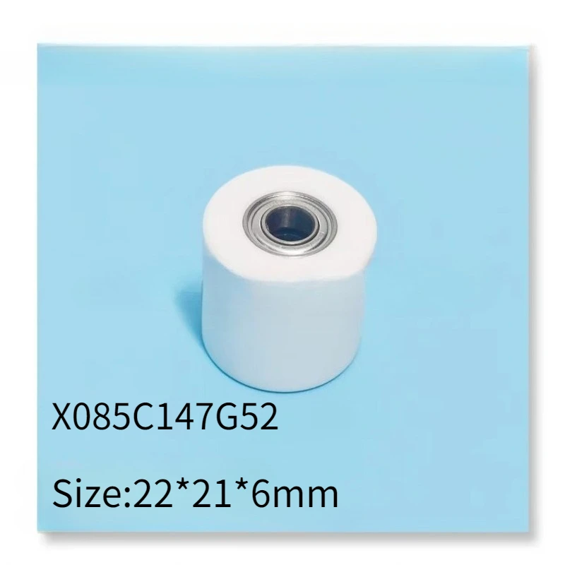 

1PC X085C147G52 MV Roller 22X21X6mm Bearing aperture 6mm wheel for Mitsubishi Wire EDM- Low Speed Machine Spare Parts