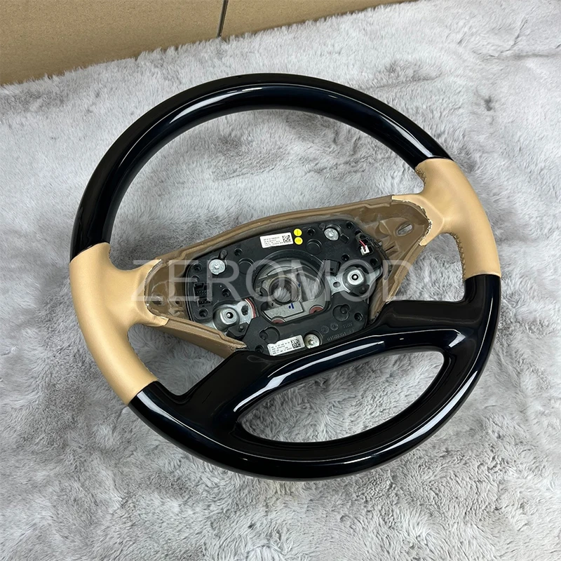 Wood Wooden Steering Wheel For Mercedes-Benz W221 W216 S63 S550 S350 CL63 CL65 CL550 2009 2010 2011 2012