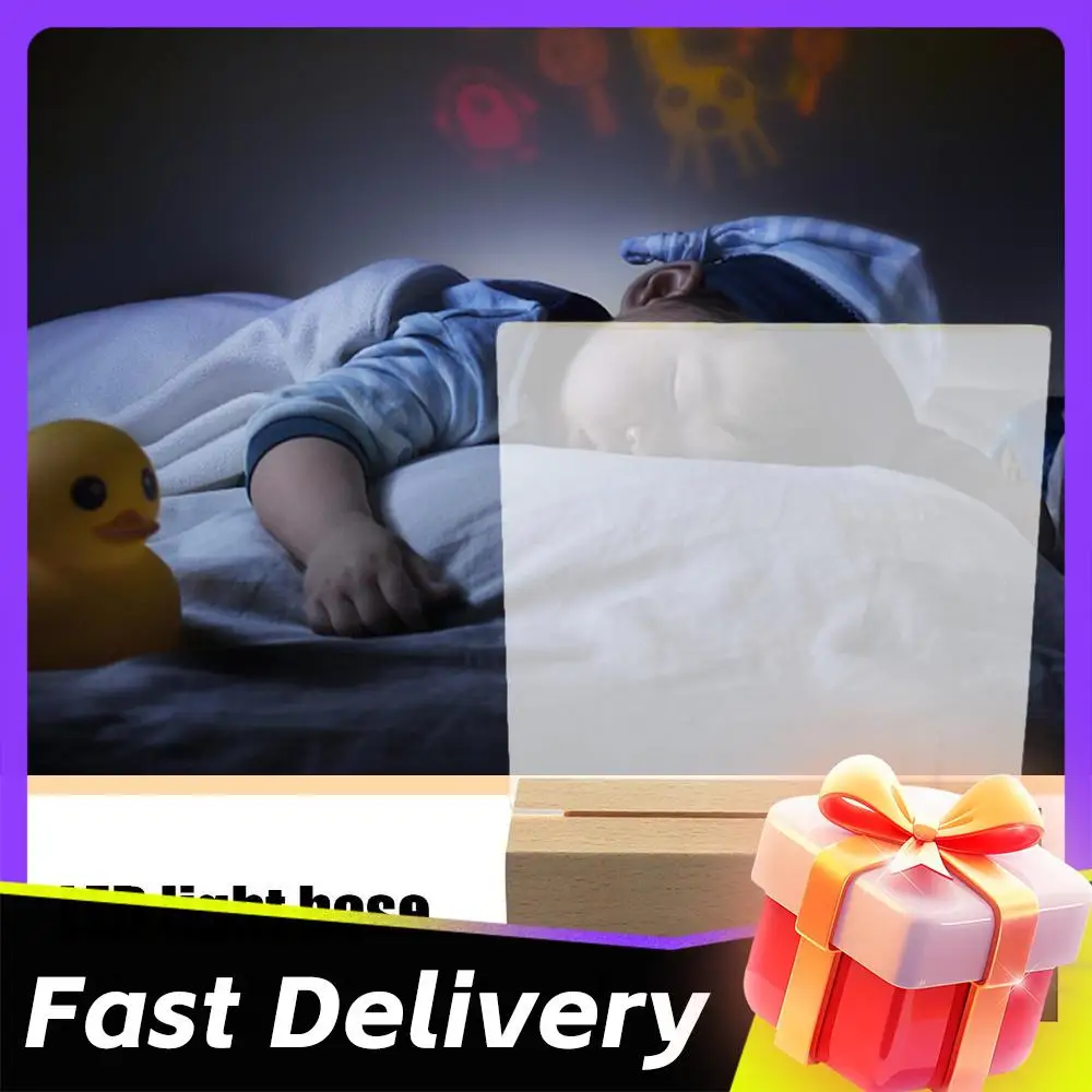 

Светодиодная деревянная подставка-основание прямоугольной формы для хрустальных изделий и декора из смолы