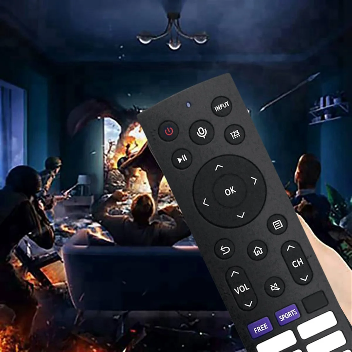 A57G-เปลี่ยน ERF3G90H รีโมทคอนโทรลสําหรับ Hisense LCD LED Smart TV ไม่มีเสียง