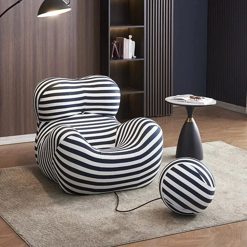 الإبداعية أريكة استرخاء أمي احتضان كرسي واحد مسند الذراع الحديثة صالة الأريكة لغرفة المعيشة غرفة نوم شرفة أثاث ديكور المنزل #4