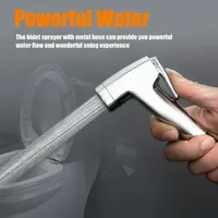 1PC Toilet Douche Bidet Head Handheld Spray for Sanitary Shattaf Shower High Pressure Flushing Toilet Companion Clean Nozzle