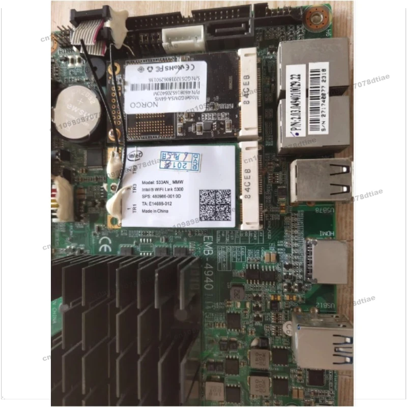 North China Industrial Control EMB-4940 Main Board, Disassembly, Real Photos of The Goods, Function Packaging