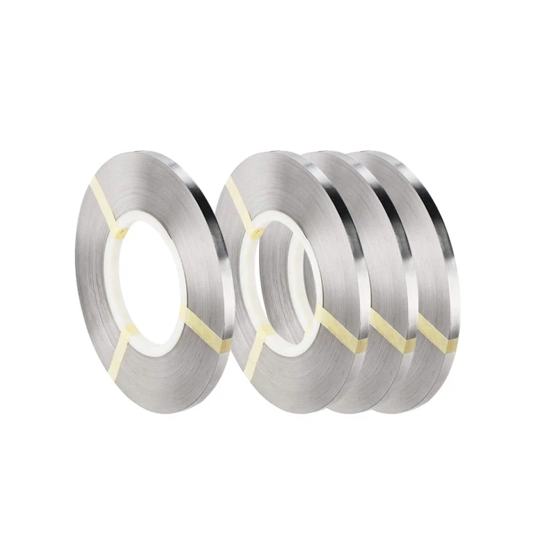 1KG/Roll Nickel Strip 0.1/0.12/0.15mm Nickel Plated Steel Strip For 18650 Lithium Battery Pack Welding Tape 0.2*6mm Nickel Belt