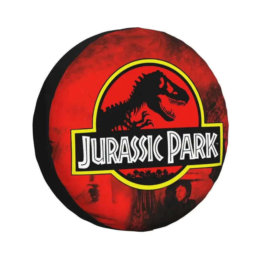 Maßgefertigter Jurassic Park Reserverad-Schutz 4WD 4x4 RV Sci-Fi Dinosaurier für Toyota RAV4 Prado 14" 15" 16" 17" Zoll – Detail 38