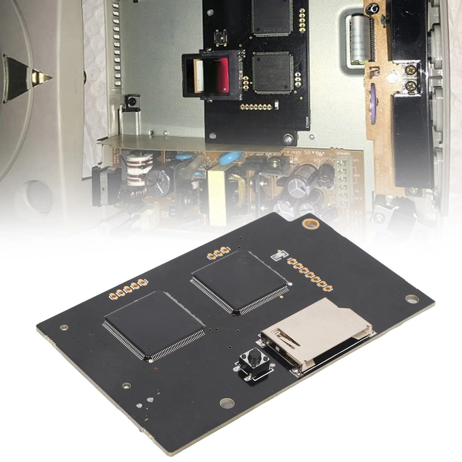 

V5.15b Optical Drive Board Kit for SEGA Dreamcast VA1 Solderless Disk Module with Storage Card Mount Fast Reading Console Replac