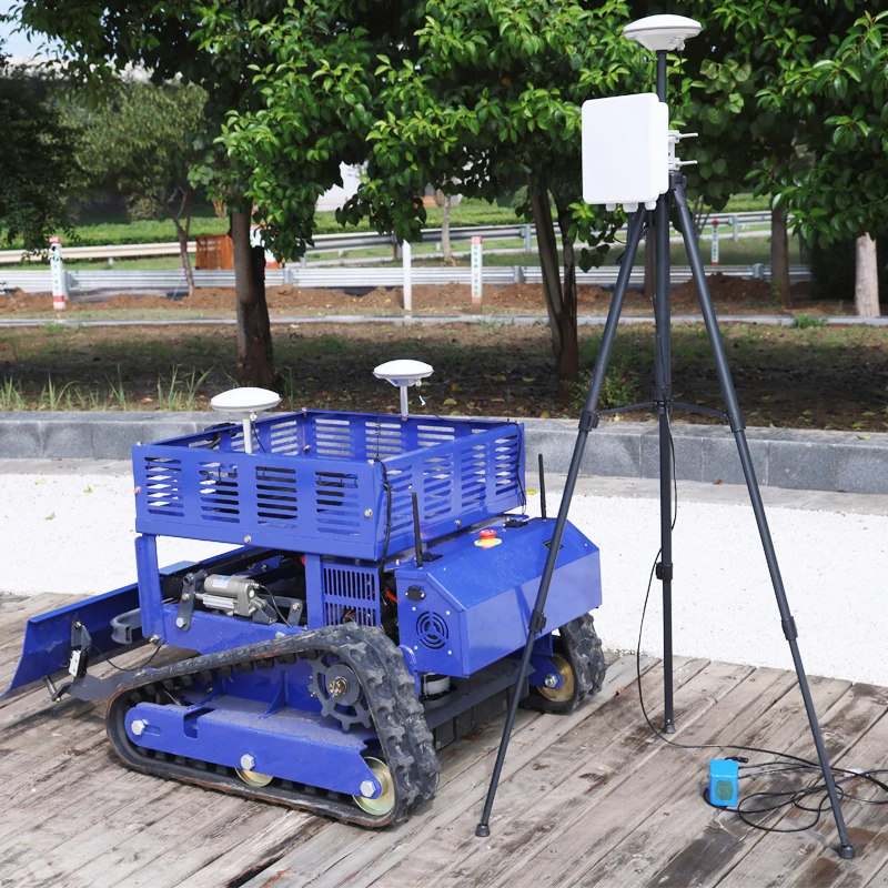 

Customized Super Power Front lawn Mower with GPS Smart Remote Control Mower