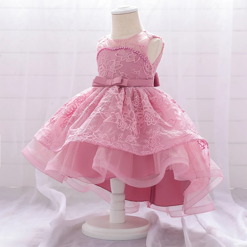 Newborn Clothes Christening Dress For Baby Girl Party And Wedding Sequin Dresses Girl Baby 2 1 Year Birthday Dress Princess