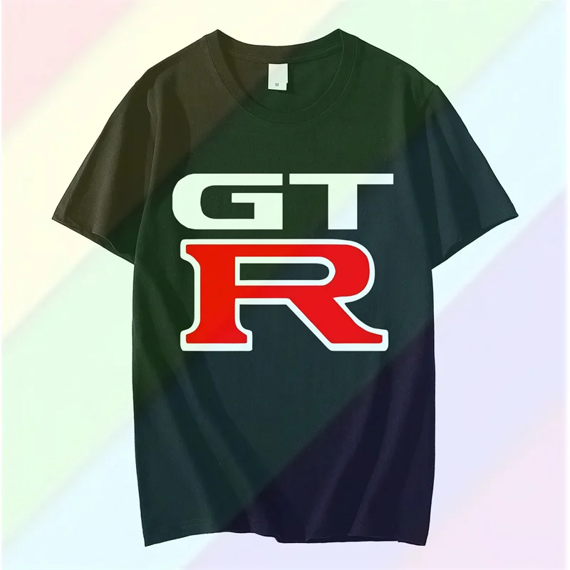 

2024 Hot Sale 100% cotton GT-R T-SHIRT S-3XL skyline gtr Classic Japanese car fans r35 drift street race boost turbo Tee shirt