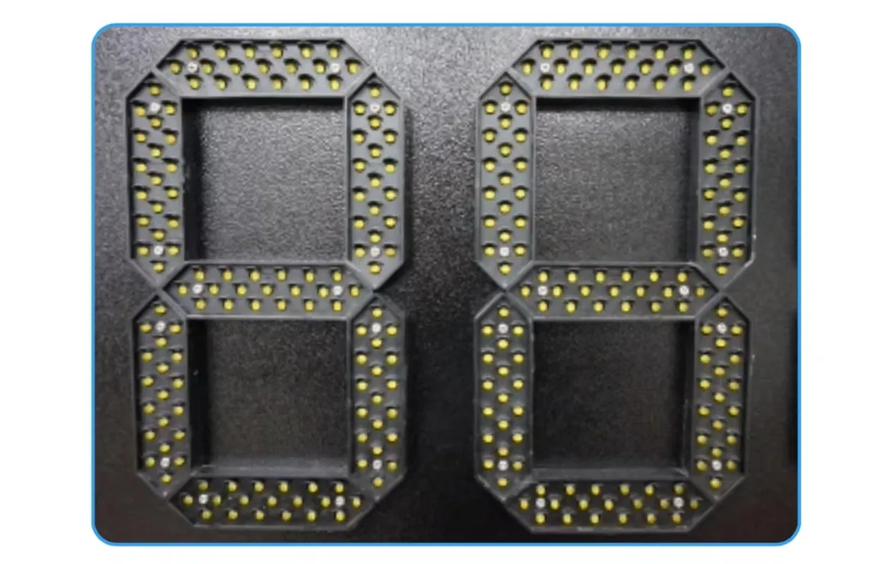 Marcador LED de críquet con control inalámbrico RF