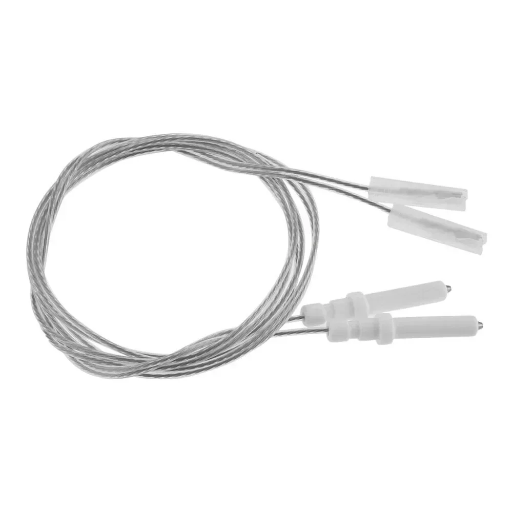 2pcs Gas Cooker Range Stove Spare Parts Ignitor Part Electrode Plug 900mm Ignition Wire 35mm 40mm 45mm Lighters