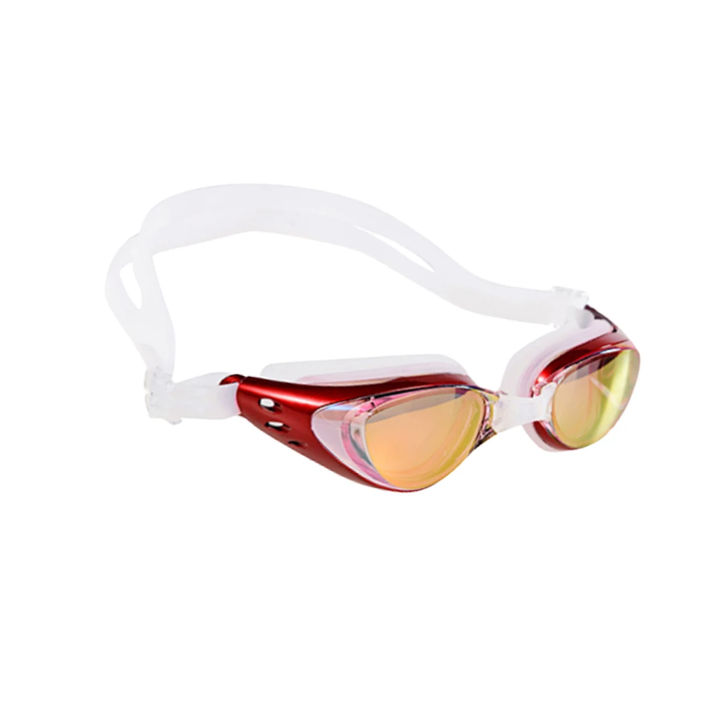 

Anti-Fog Swimming Goggles Adjustable Waterproof Adult Eyewear for Men Women Silicone Frame Impact Resistant Fog Proof Pliable