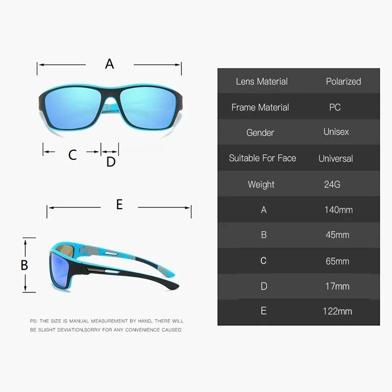 Gafas de sol deportivas polarizadas con cadena para hombre y mujer, lentes Retro de diseñador de marca, para ciclismo, escalada, pesca, UV400