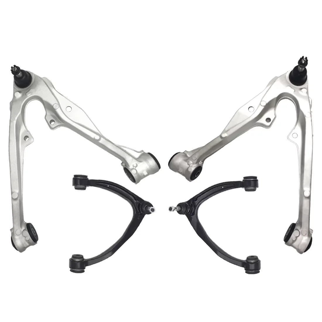 

AzbuStag 4Pcs Front Lower Upper Lh Rh Control Arm Suspension Kits for CADILLAC ESCALADE CHEVROLET SUBURBAN GMC SIERRA 2007-2014