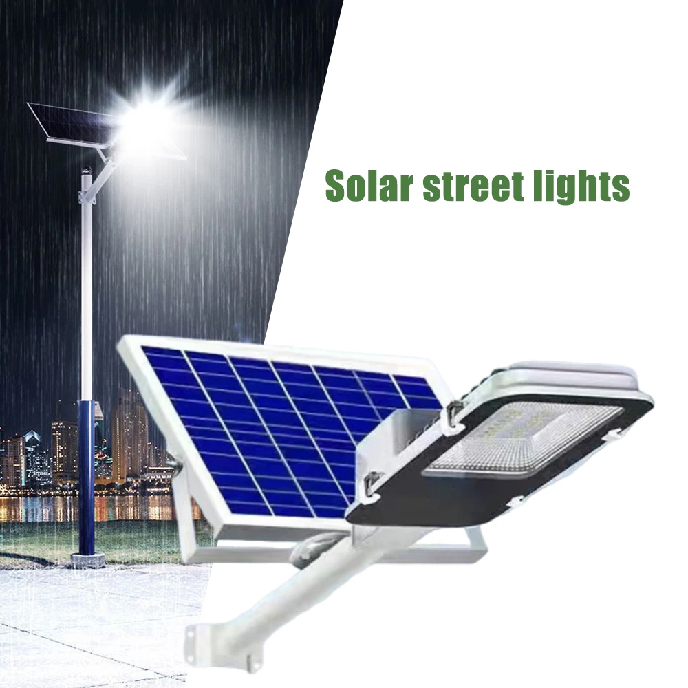 Super Bright Solar Street Light Outdoor Rainproof Lightning Protection High Power for Municipal Road