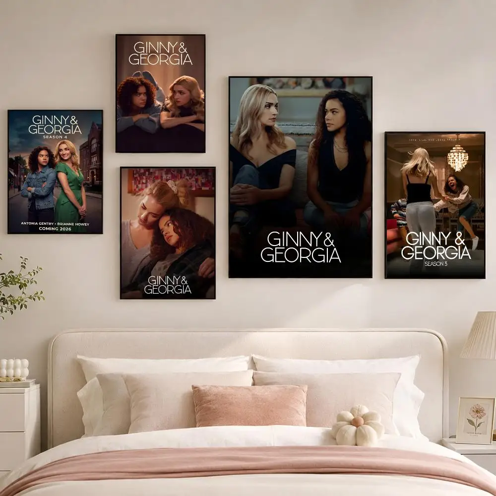 TV Series G-Ginny Georgia Poster Room Decoration, Home Wall Art Printing, Waterproof Bedroom Poster, Gift