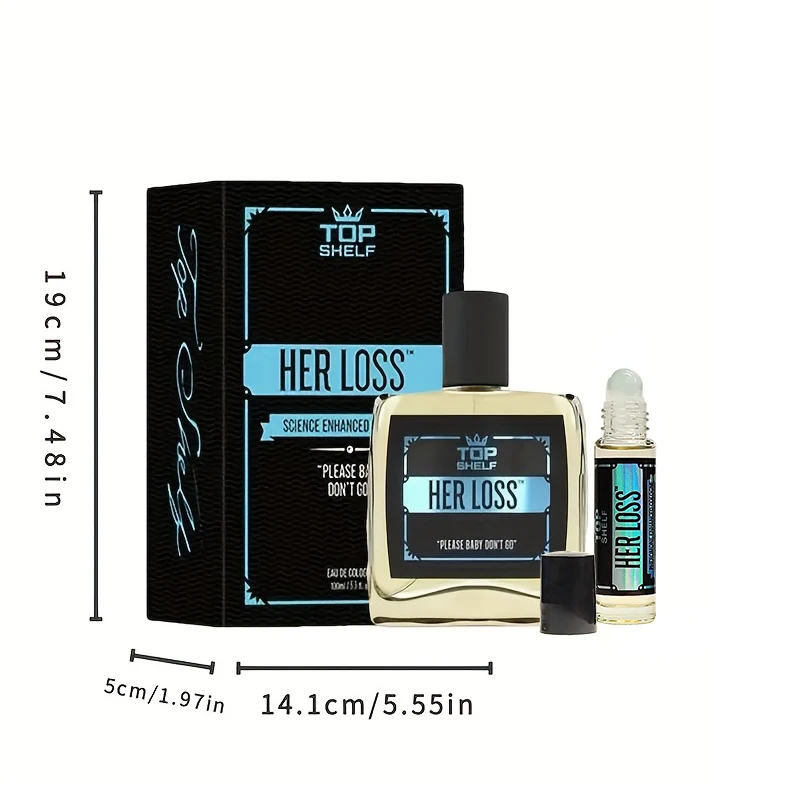 2025 وصول جديد لها خسارة كولونيا فرمون للرجال رذاذ العطور، 50 + 10 مل، هدية عيد الميلاد #2