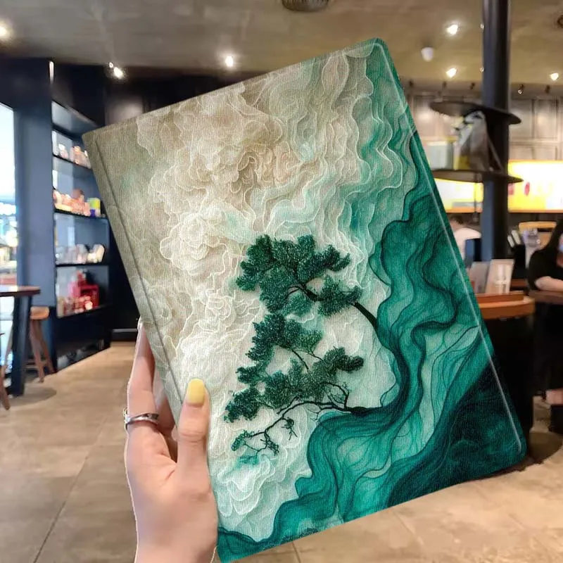Blue Waterfall Mountain For Lenovo Xiaoxin Pad Pro Tab P12 P11 11 11.2 11.5 10.6 inch K10 M10 Plus Tablet Case Soft
