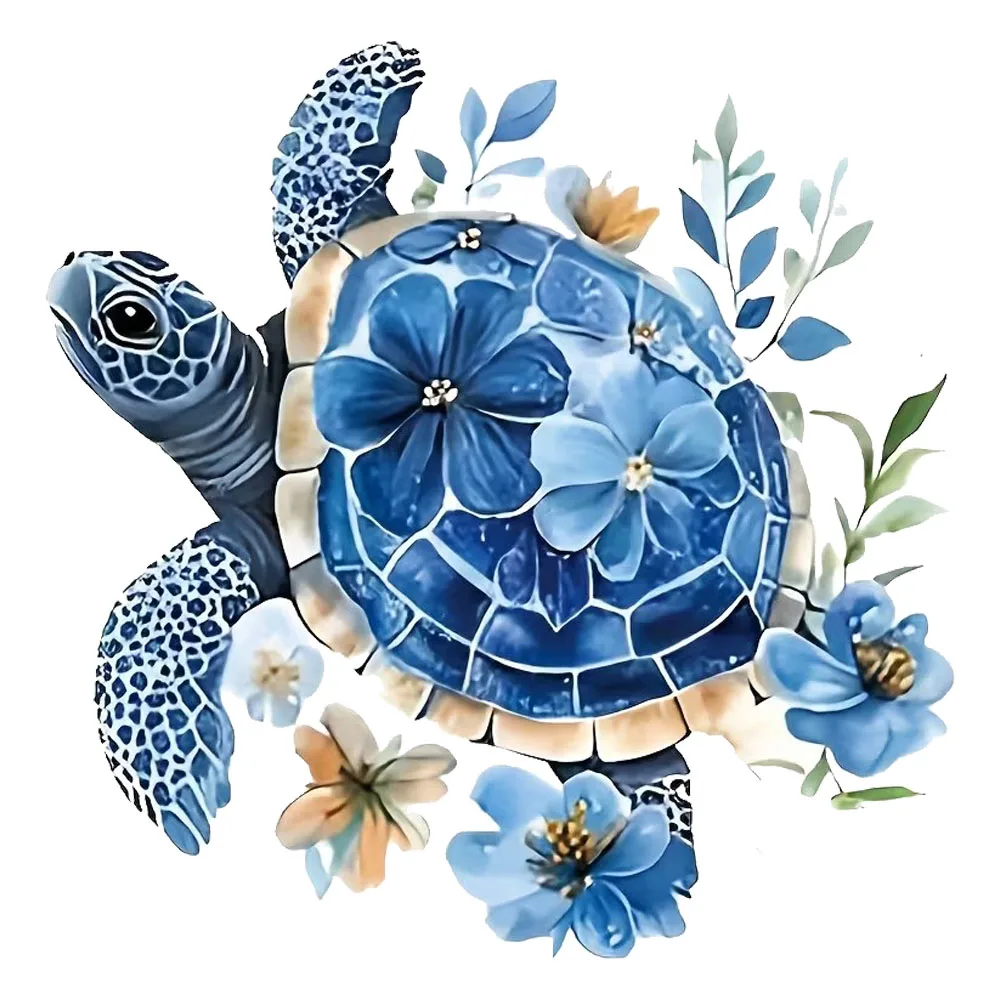 QT2520#Sea Turtle Vinyl Decal Decals, Self-adhesive, Waterproof Vinyl Stickers for Car, Bumper, Window, Laptop