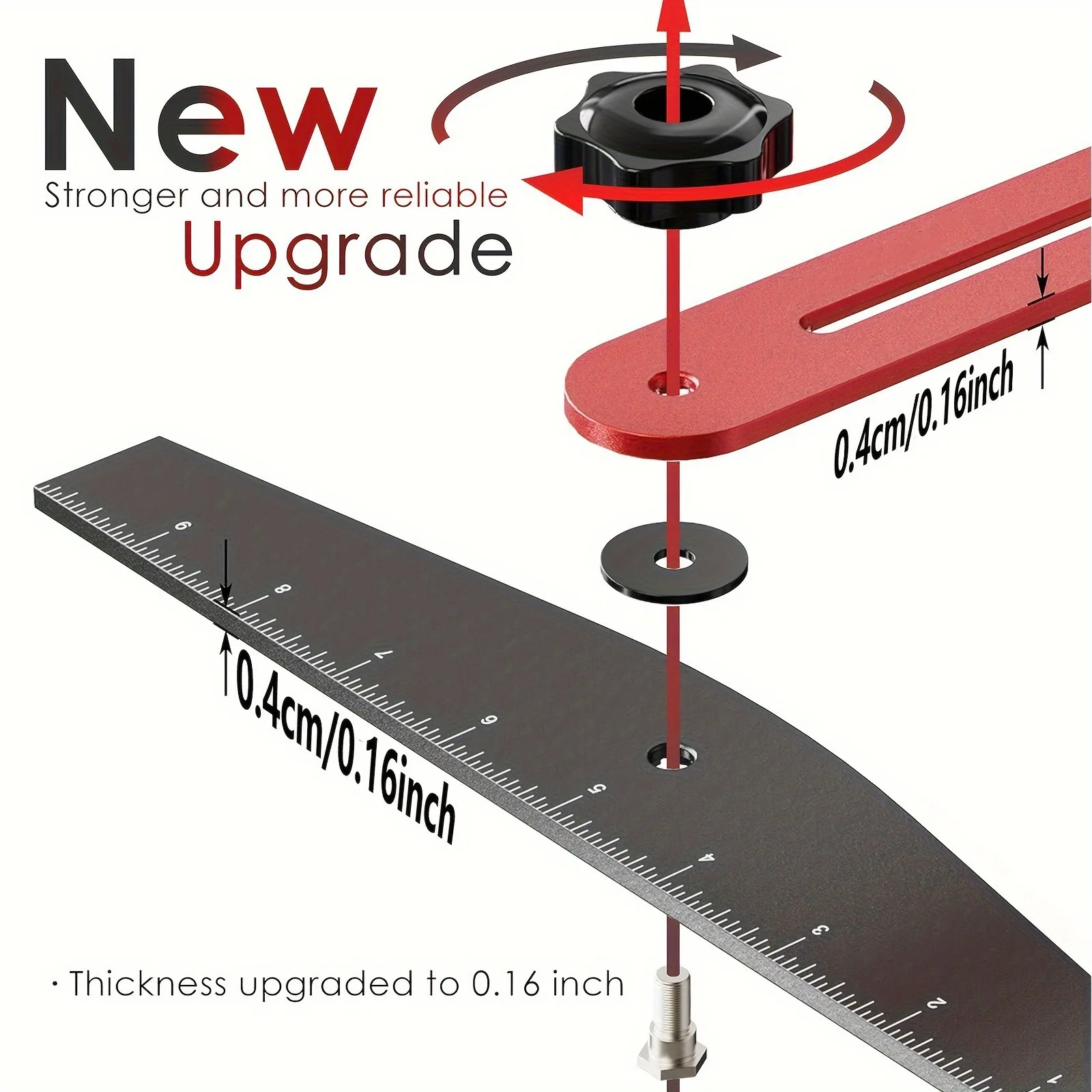 

Высокоточный портативный измеритель для лестниц, прочный комбинированный измерительный инструмент из алюминиевого сплава для деревообработки, складной линейный измеритель-локатор ступеней