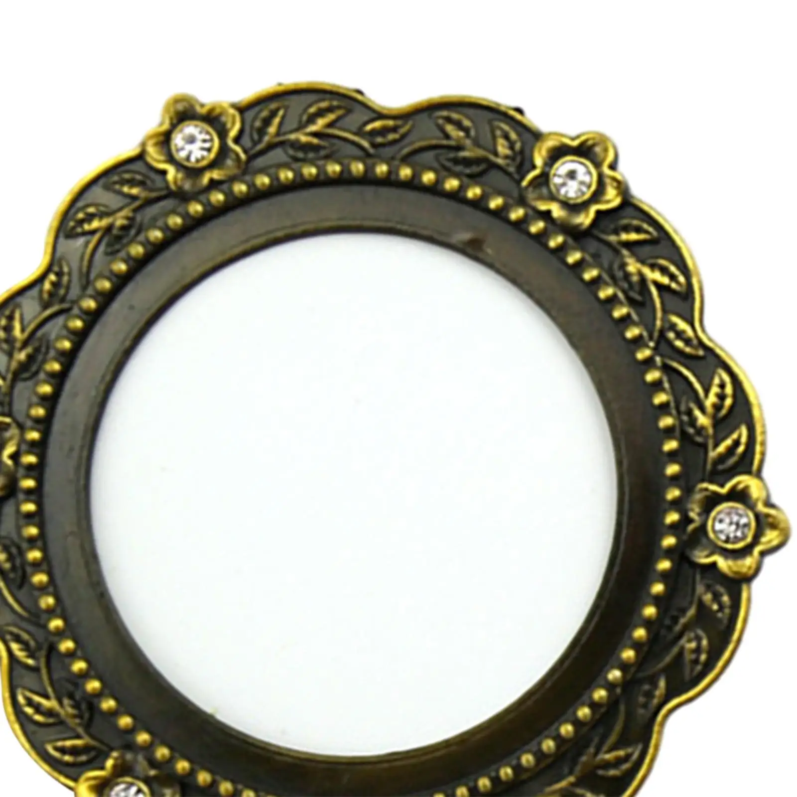 Miroir de maquillage de vanité de conception vintage, miroir de détermination, coiffure de salon