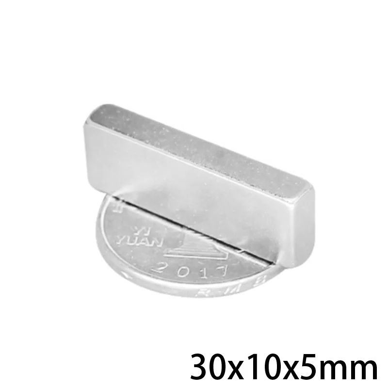 2/5/10/20/30PCS 30x10x5 Search Major Quadrate Magnet 30mm*10mm Powerful Magnets 30x10x5mm Strong Neodymium Magnets 30*10*5