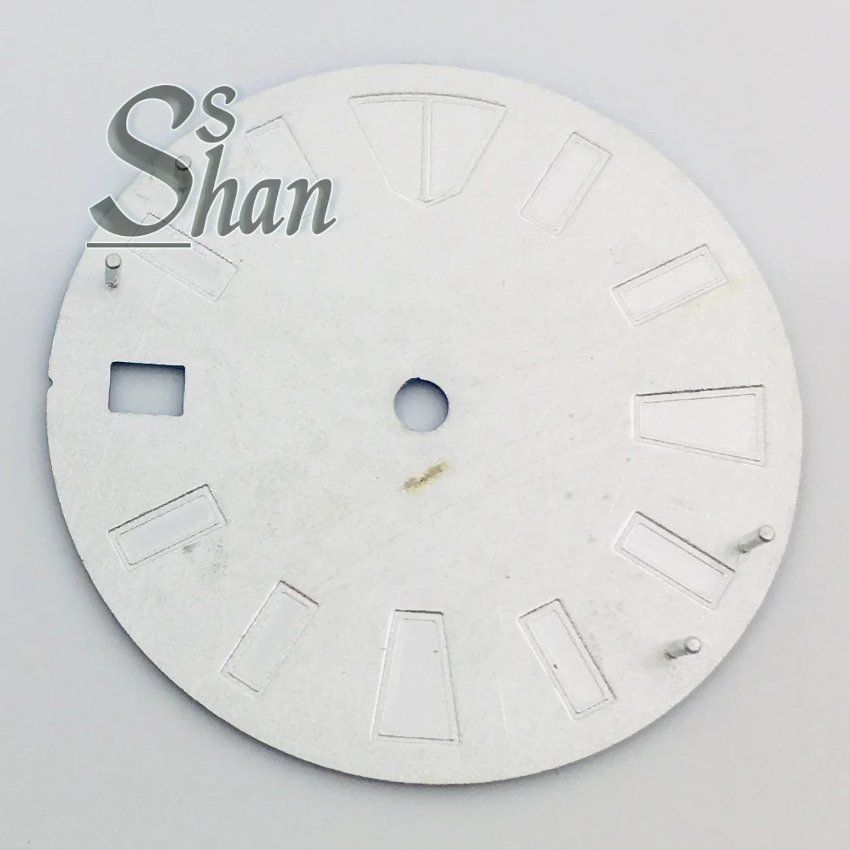 قرص التقويم الدائم مقاس 29 مم باللون الأخضر والمضيء مناسب لحركات NH35 وNH36