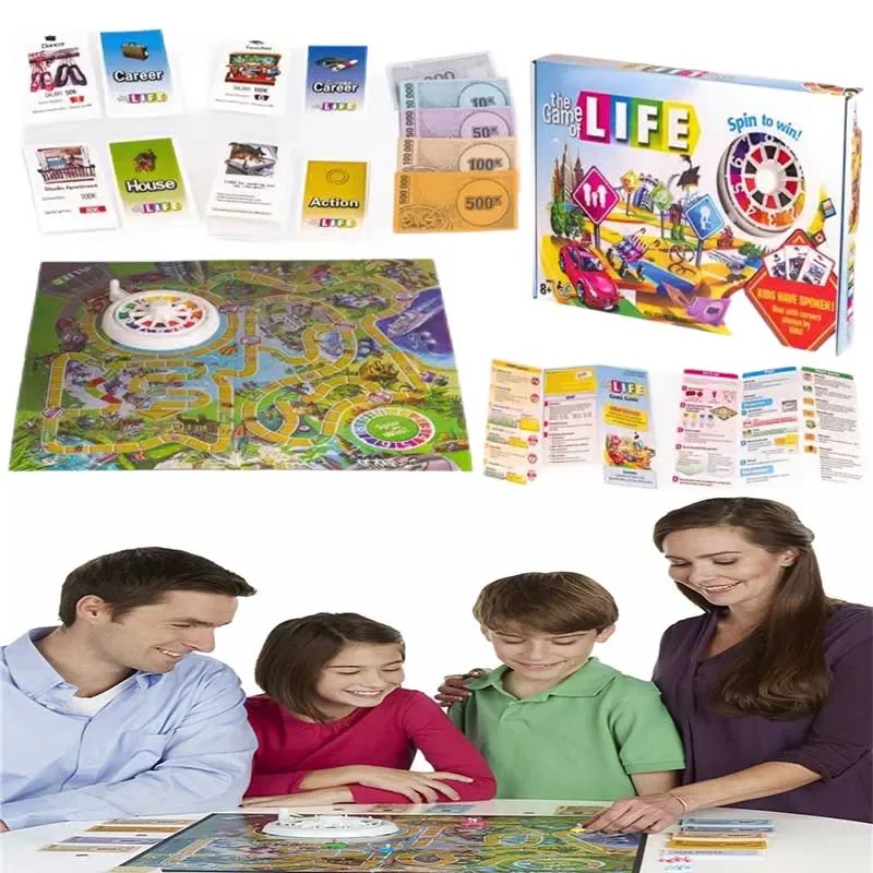 The Game of Life Card Game - A Unique Journey of Random Events and Important Choices for the Ultimate Life Experience