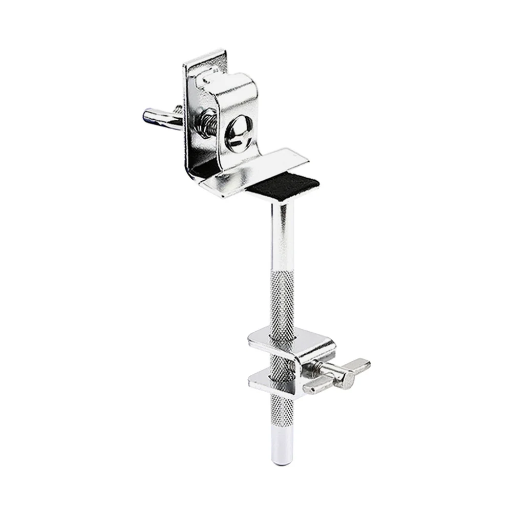 

Cowbell Mounting Clamp Bass Drum Bracket Arm Hoop Holder Clip for Drums Hardware