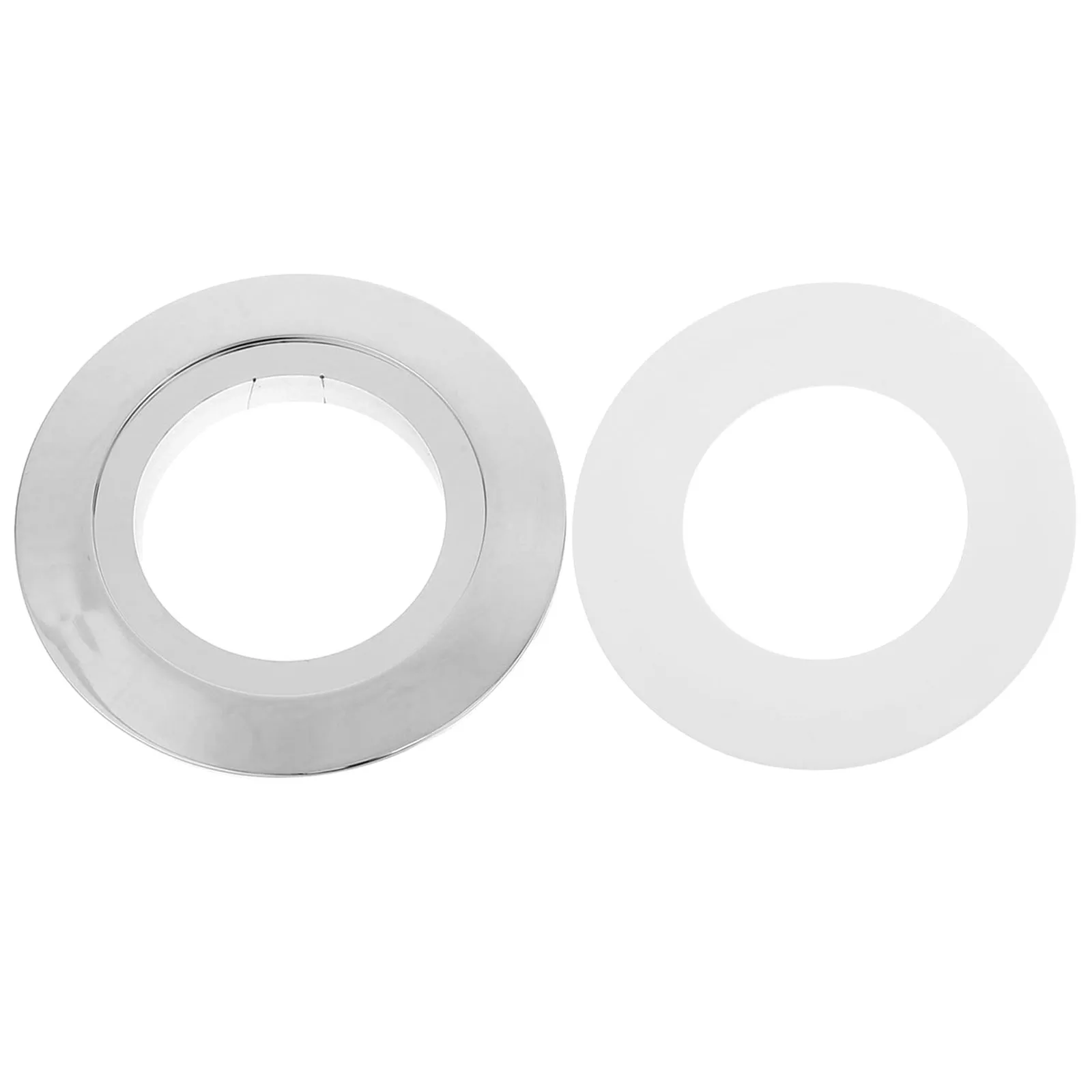 Toilet Dual Flush Button Adapter Conversion Kit Fits 38mm Button Cistern Holes Plastic Converter Plate For Bathroom Tanks