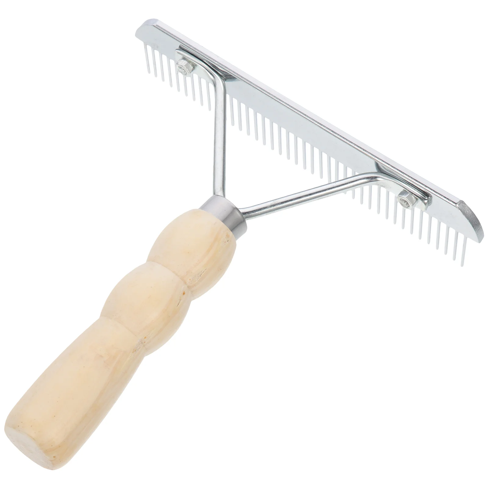 Brosse à cheveux pratique et durable pour animaux de compagnie, outil de toilettage, peigne pour râteau à ongles de cheval, livres utiles