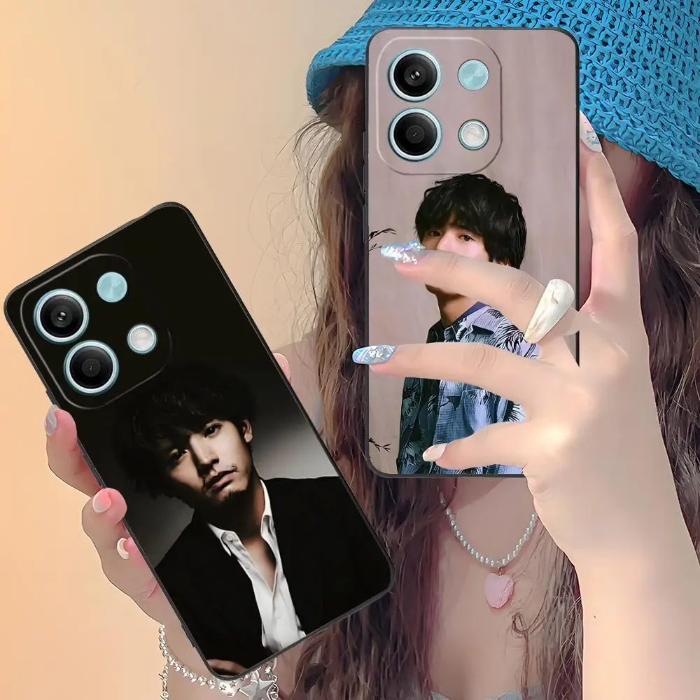 Akaso Eiji حافظة هاتف محمول لهاتف Xiaomi Redmi Note 14 13 12 11 S Pro Plus 4G 5G غطاء طباعة ملون غطاء فاخر جميل #3