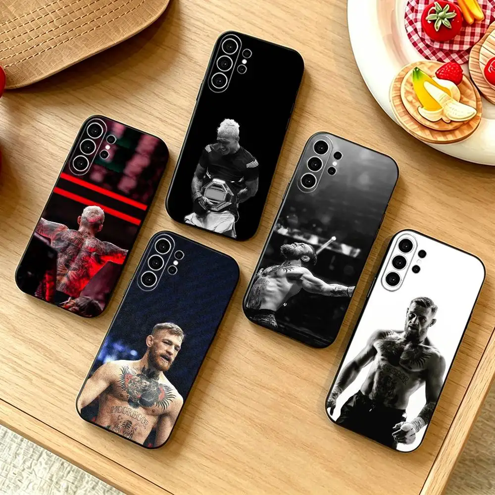 Charles Oliveira Phone Case For Samsung S25,S24,S21,S22,S23,S30,Ultra,S20,Plus,Fe,Note,10,9,5G Black Cover