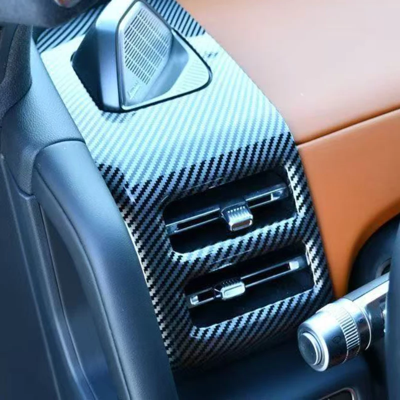

Для Chery Jetour G700 2025 2026: Накладки на передние боковые воздуховоды кондиционера (ABS, карбон/черные), аксессуары