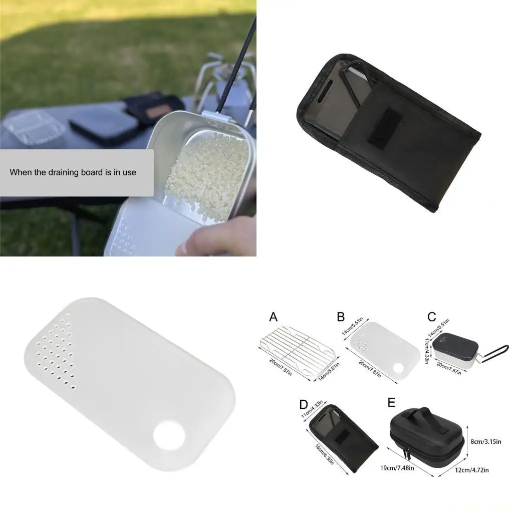 

Посуда из алюминиевого сплава M5TC для кемпинга для пеших прогулок, альпинизма, активного отдыха