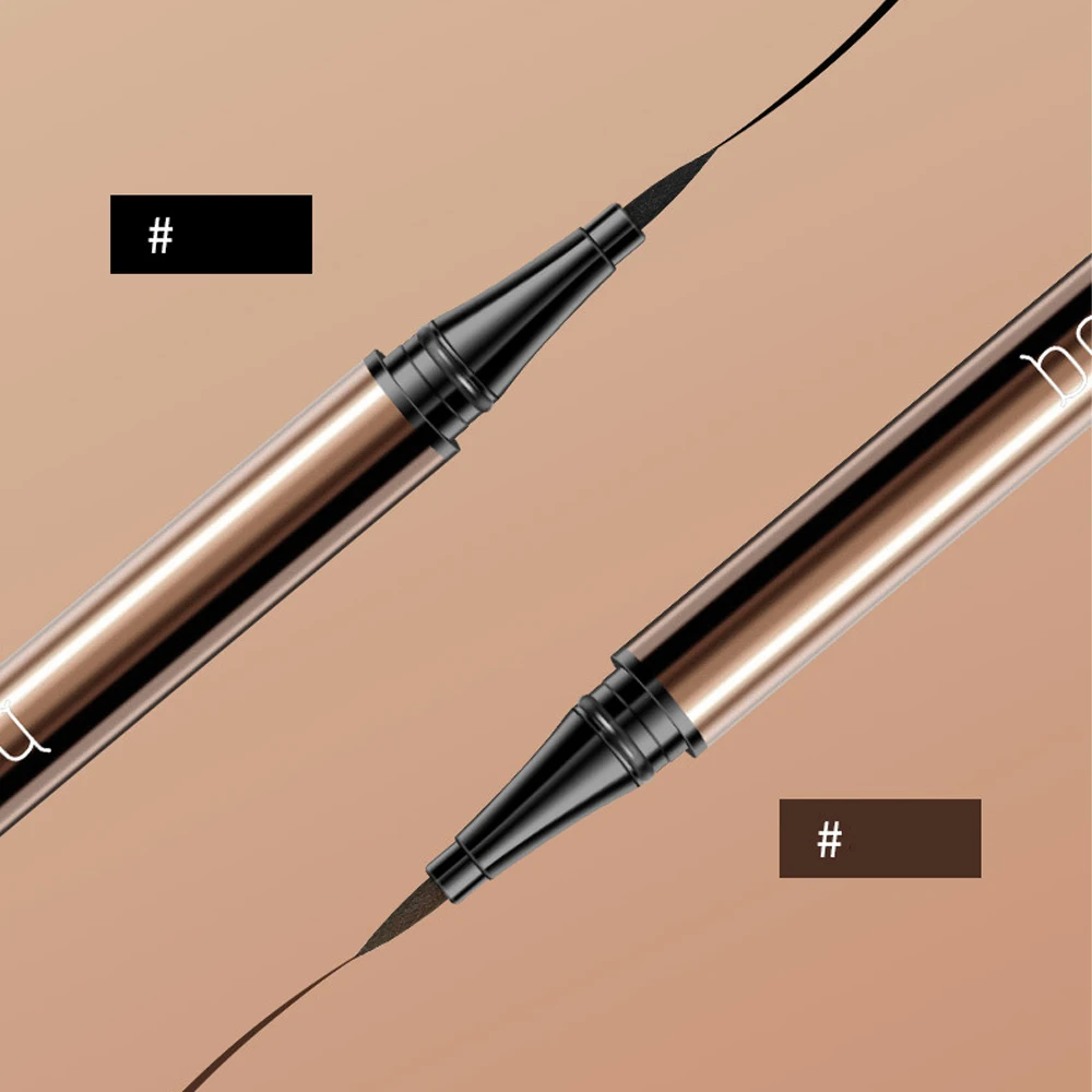 곰 리퀴드 아이라이너 젤 펜, 스머징 방지, 초심자 여성 엑스트라 파인 아이라이너