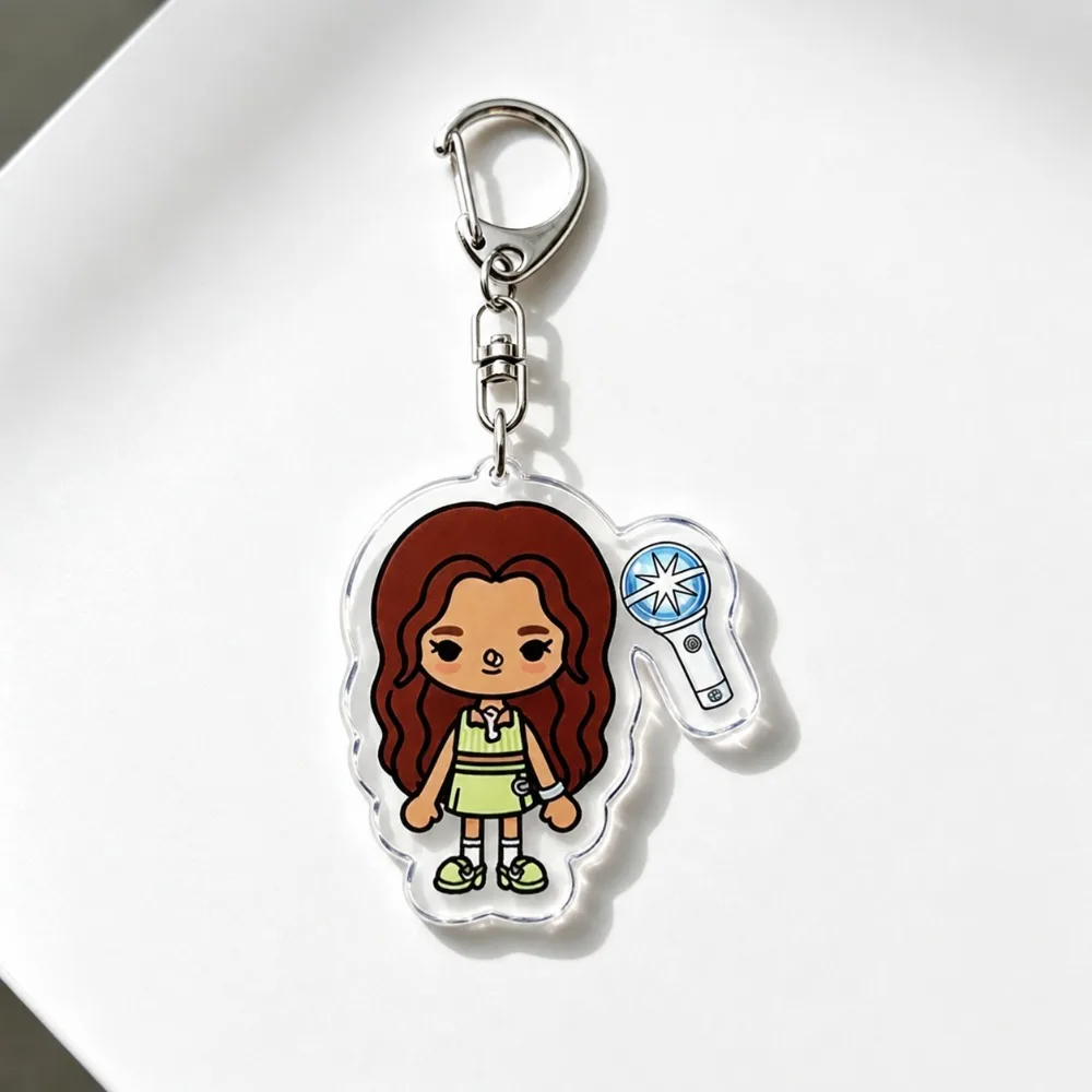 K-pop Katseye Keychain Accessories Bag Charms Cute MANON ‌SOPHIA Womens ‌DANIELA Gamer Keyrings Jewelry Fans Freinds Gift - view 6