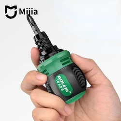 Mijia High Quality Ratchet Screwdriver Set With Multifunctional Adjustable Inner Cross Shaped Triangular Plum Screw Driver Tools