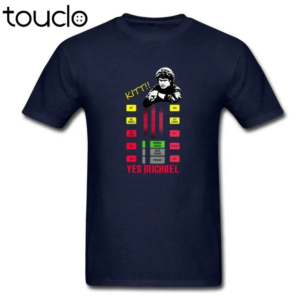 Knight Rider - Michael Calls Kitt | Men'S T-Shirt