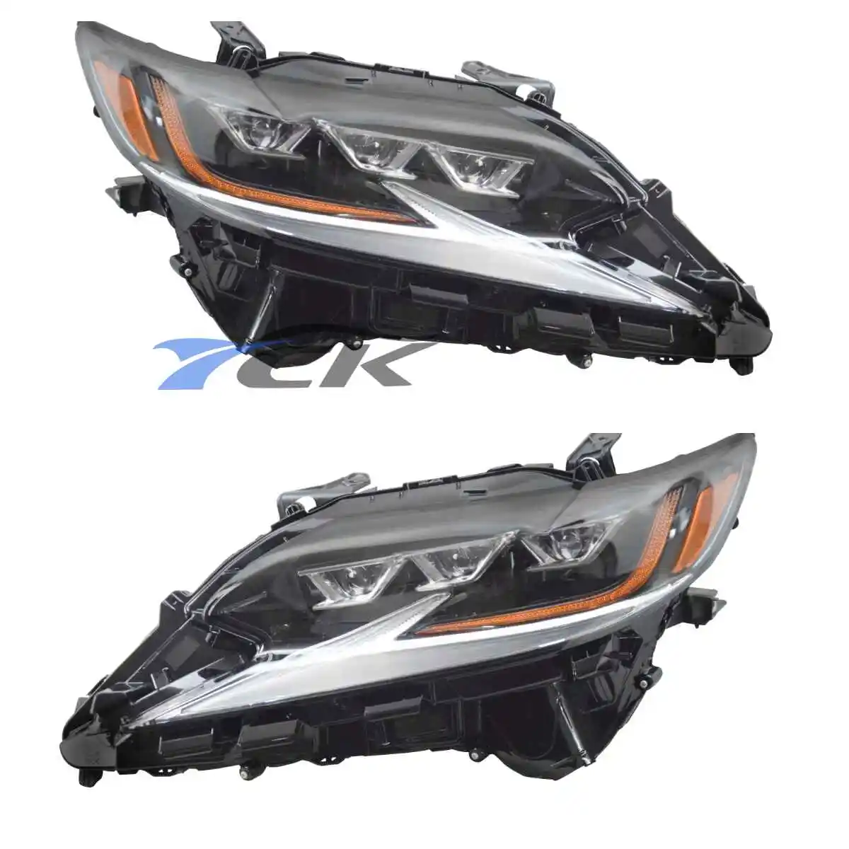Upgrade A pair for Lexus ES 2013 2014 2015 2016 2017 Triple Beams LED Headlight Headlamp Assembly Car accessories plug and play