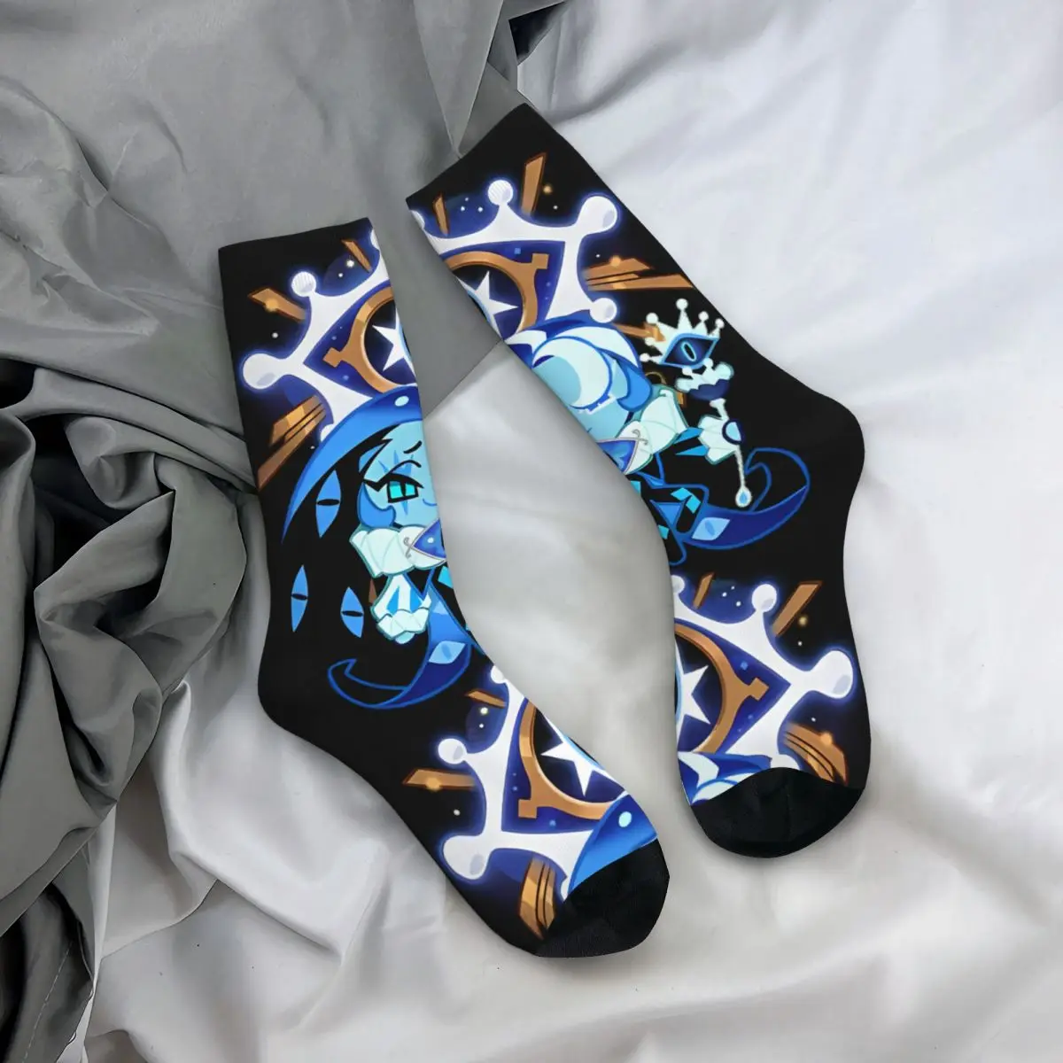 Winter Warm Hip-Hop Herren Damen Shadow Milk Cookie Run Kingdom Socken Niedliche Cartoon Anime Rutschfeste Sportsocken