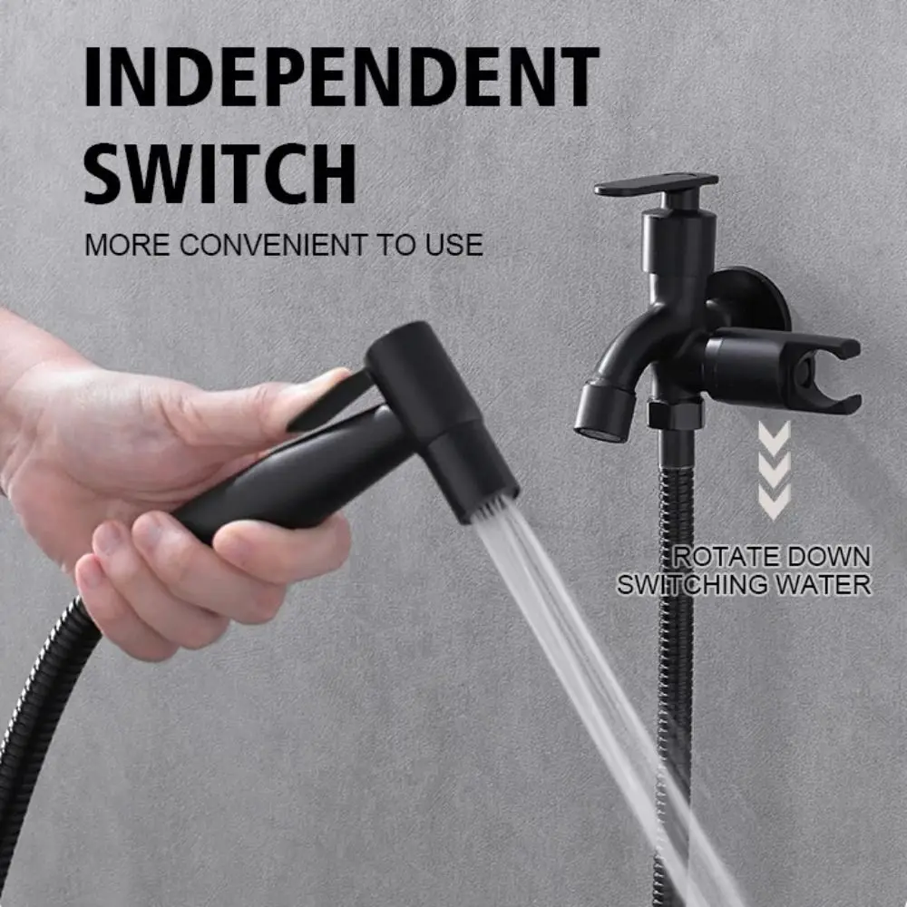 G1/2 Interface Bathroom Showerhead Set High Pressure 1 in 2 Out Two Way Handheld Shower Hand Water Saving Easy To Install