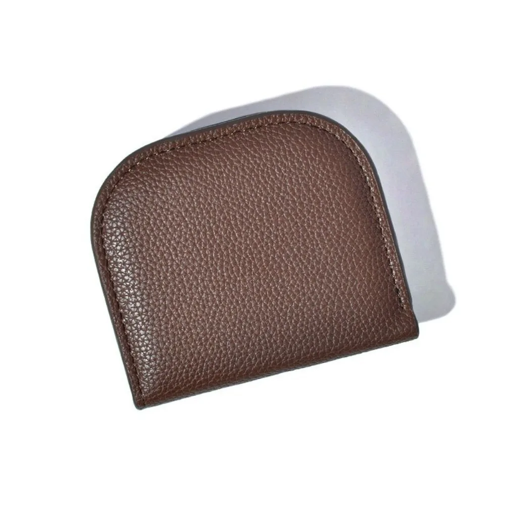 

Fashion Zipper Short Wallet Mini Multi-card Coin Purse Korean Style Solid Color PU Leather Card Holder Outdoor