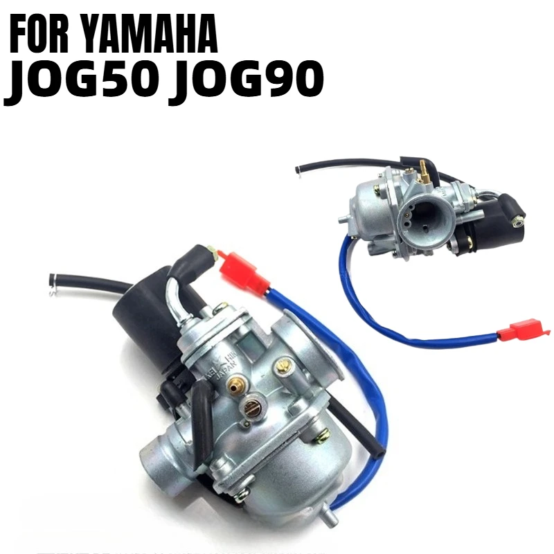Carburador Jog50 para Yamaha Jog 50 50cc JOG90 19mm con estrangulador eléctrico ATV Scoote 2 tiempos 1E40QMB carburador de motocicleta Scooter
